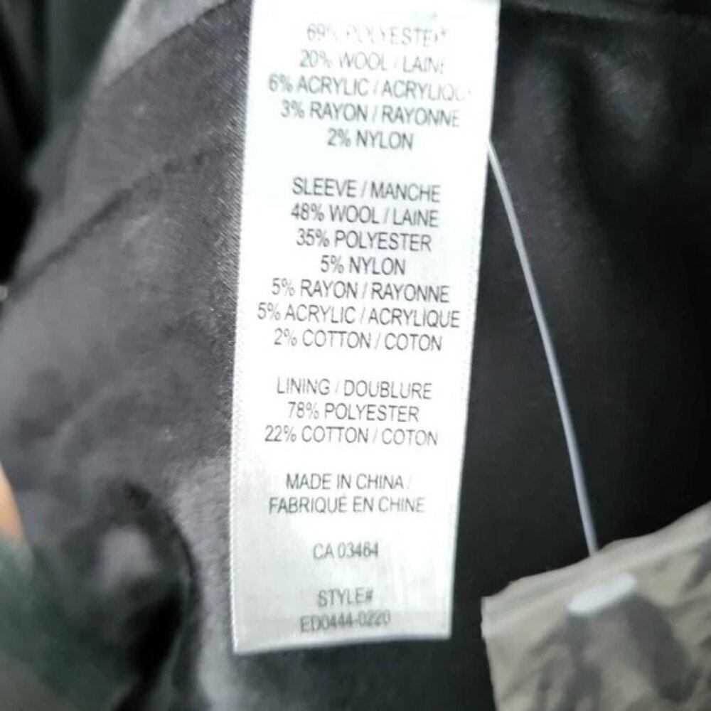 Ricki’s Wool Coat Women's Sz XS - Picture 5 of 7